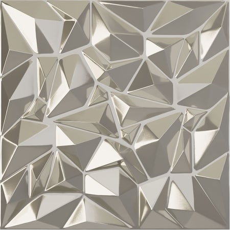 Ekena Millwork 19 5/8in. W x 19 5/8in. H Leto EnduraWall Decorative 3D Wall Panel Covers 2.67 Sq. Ft. WP20X20LTBCR